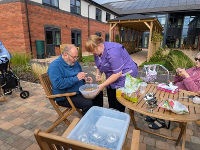 Arkall Manor Celebrates Welcoming First Resident