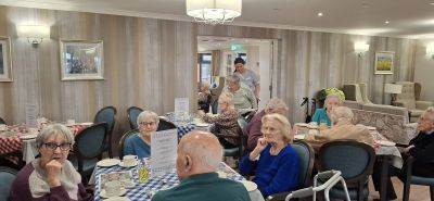 Arkall Manor Transforms into a Parisian Bistro for Residents