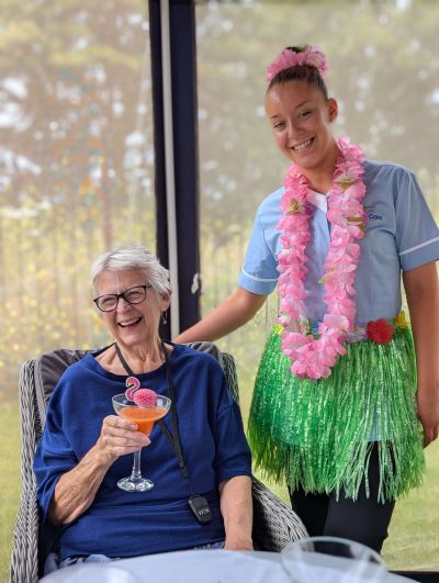 Hawaiian Themed Picnic Party at Harbour Manor