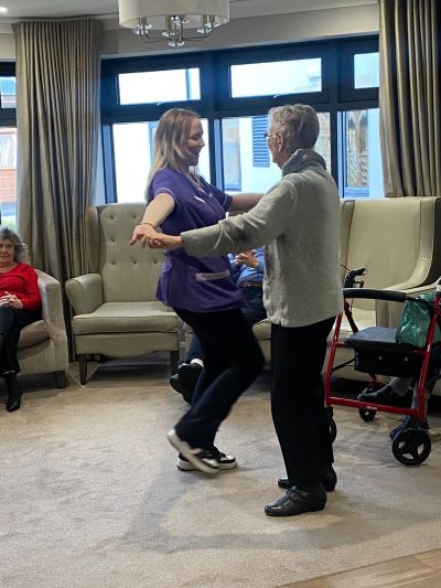 Rossendale House Residents Soar with Sinatra
