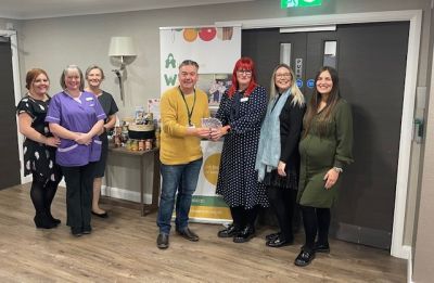 Montagu Hall Raises £140 for Local Food Bank