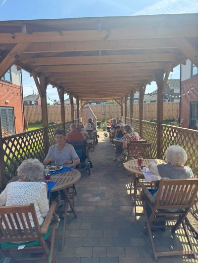 Sid Bailey Care Home Hosts Delightful Garden Fish and Chips Day