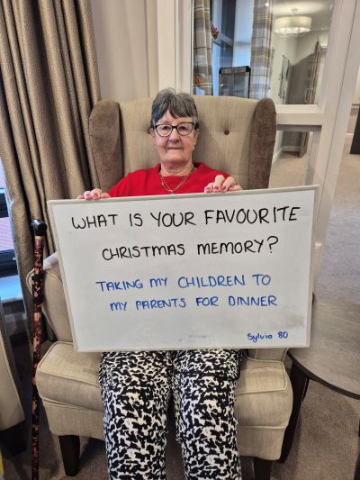 Festive Joy and Charity Light Up Sid Bailey Care Home