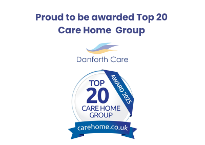 Danforth Care Homes Awarded Top 20 Care Home in England Award 