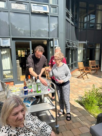 Sunny Cocktails at Brook Lodge