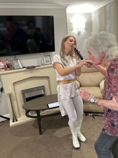  ABBA Tribute Act Delights Residents at Brook Lodge
