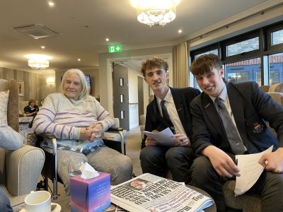 Generations Connect: Students Bring Joy to Meadow Croft