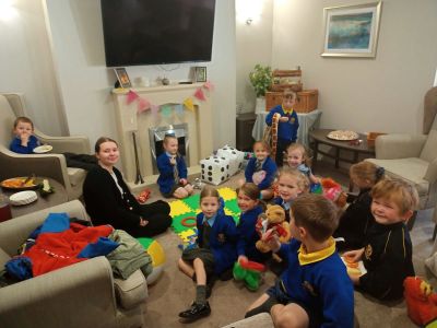 Pupils and Residents Share Joy at Teddy Bears Picnic